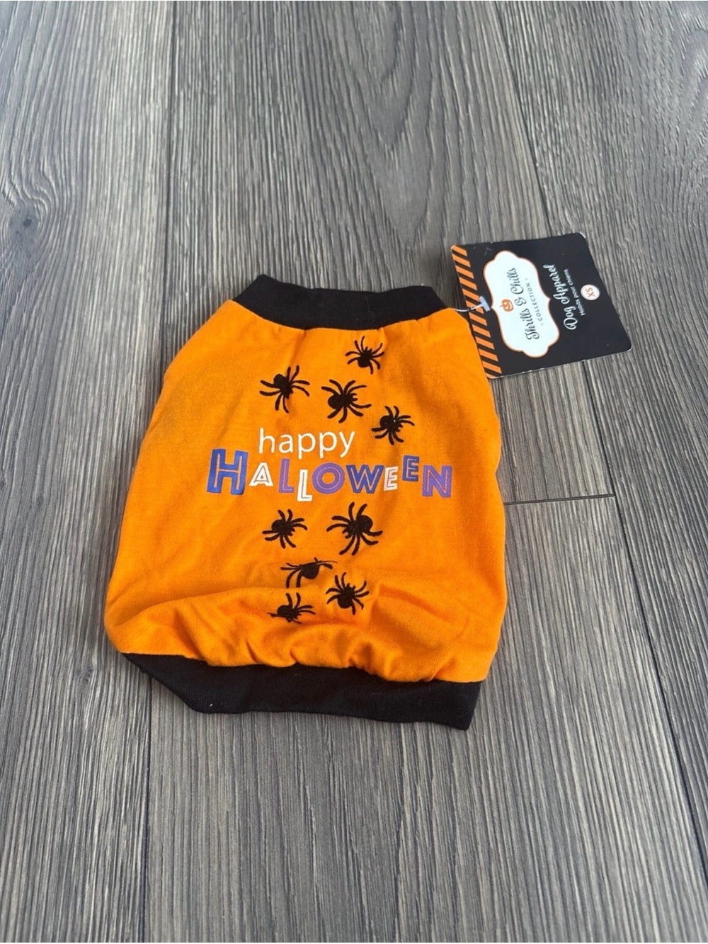 Dog Happy Halloween Spider Tee Costume